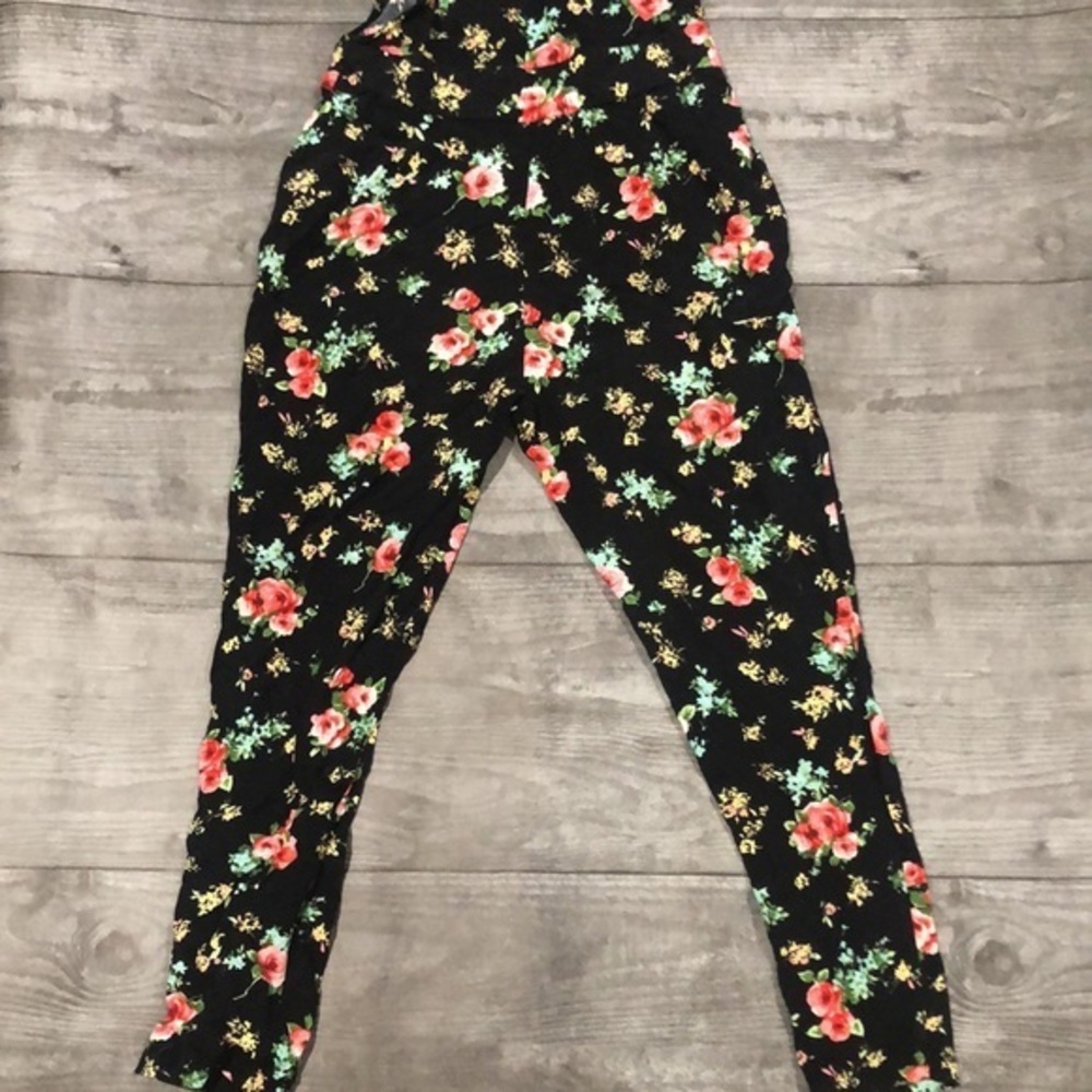 Full tilt girls floral sleeveless jumpsuit - Picture 5 of 5